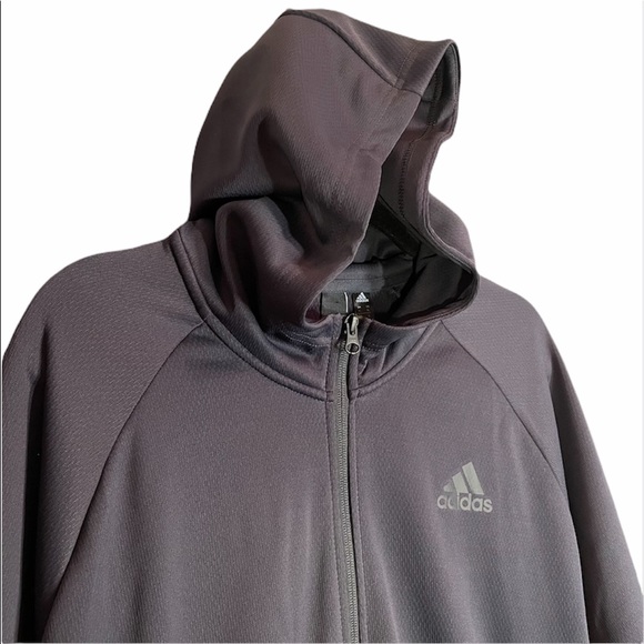 NWT Adidas Full Zip Fleece TI LITE Team Issue Lightweight Hoodie Jacket Size XL - Picture 6 of 16